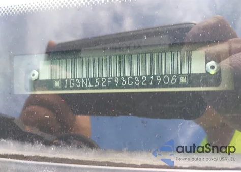 2003 Oldsmobile Alero Gl1 из США, поврежденный, VIN 1G3NL52F93C321906